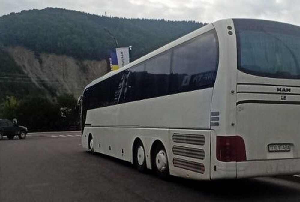 В Яремче ТЦК забрала водителя прямо из автобуса, который ехал в Полтаву