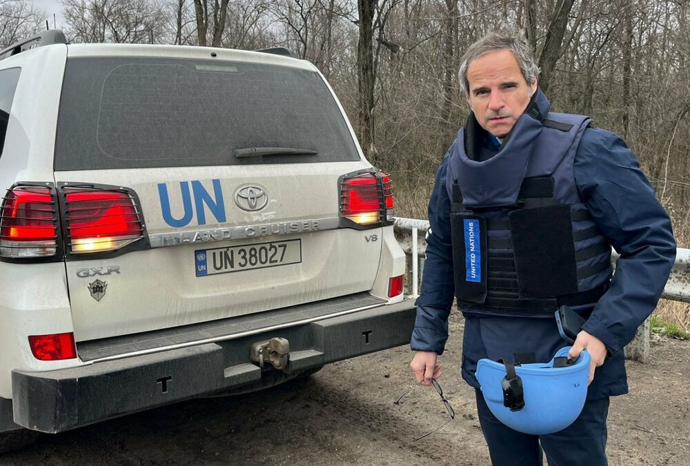 Очільник МАГАТЕ приїхав на Запорізьку АЕС