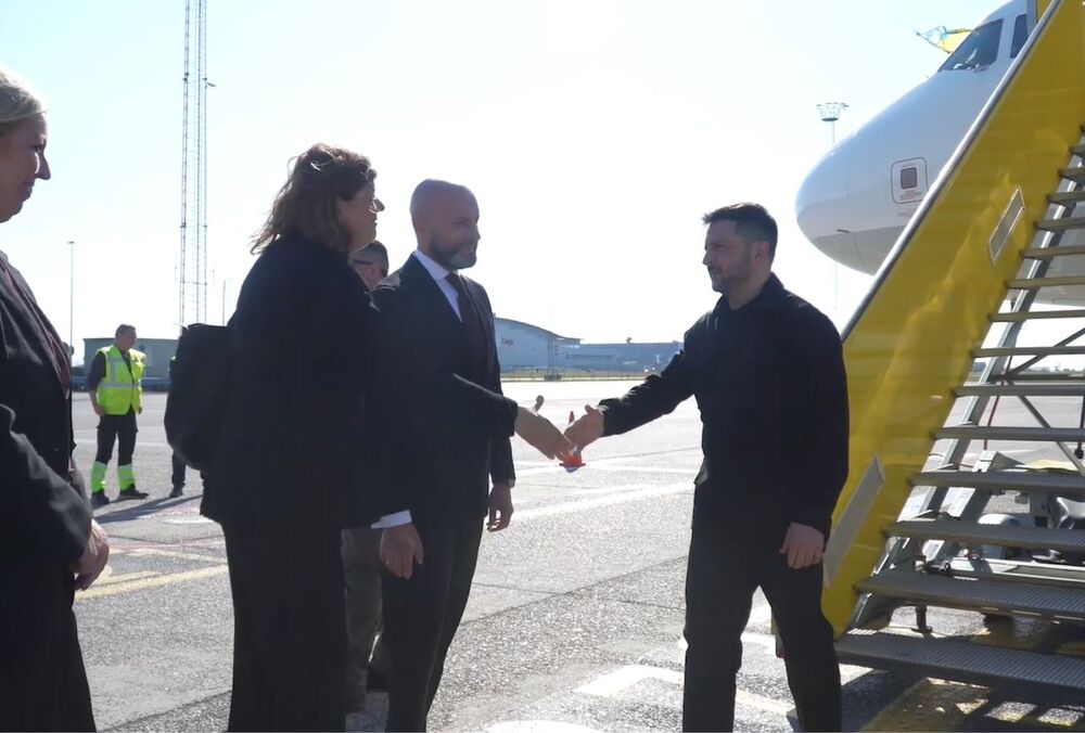 Зеленський прибув з офіційним візитом до Данії