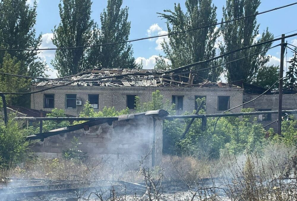 Росіяни обстріляли Українськ на Донеччині Росіяни обстріляли Українськ на Донеччині