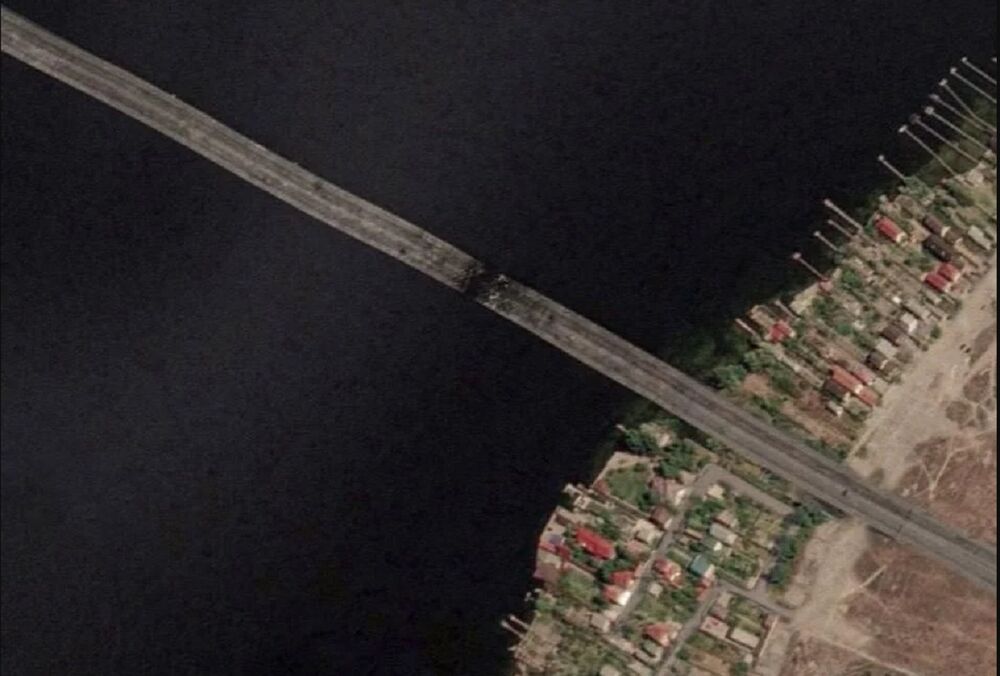 В Херсонской ОВА уточнили ситуацию с Антоновским мостом