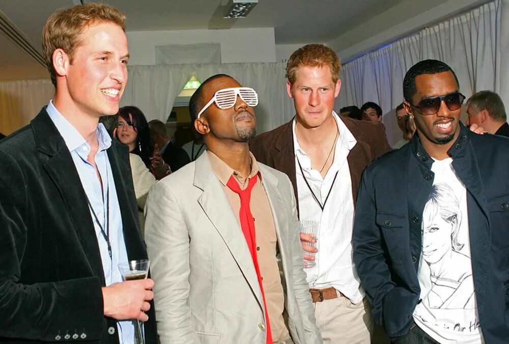 Пи Дидди приглашал принца Уильяма и принца Гарри на дикие ”белые вечеринки”