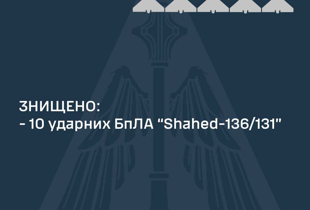Россия ночью била по Украине ракетами С-300 и ”шахедами”: что сбили