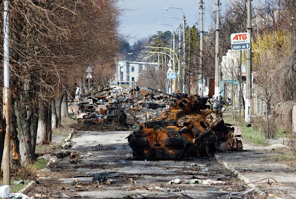В штаб-квартире ООН в Нью-Йорке открыли выставку о зверствах армии РФ в Буче 