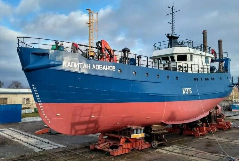 Российский рыболовецкий траулер взорвался в Балтийском море