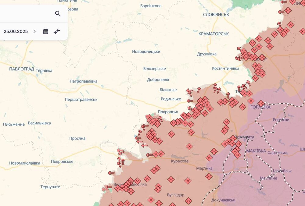 Россияне захватили Андреевку и Константинополь в Донецкой области