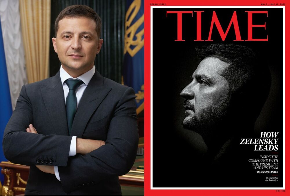 Зеленский снова попал на обложку TIME