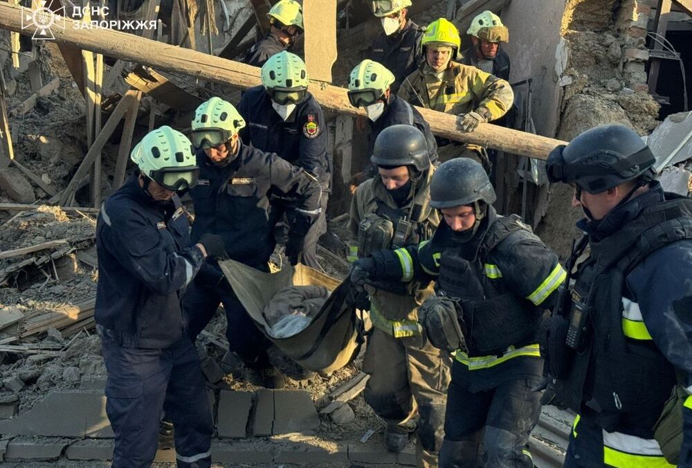 Росія масовано атакувала Запоріжжя