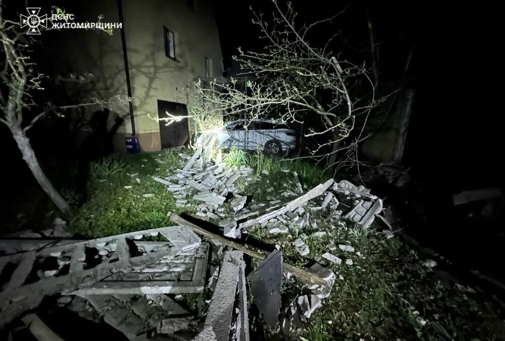 Российские дроны атаковали Житомирщину