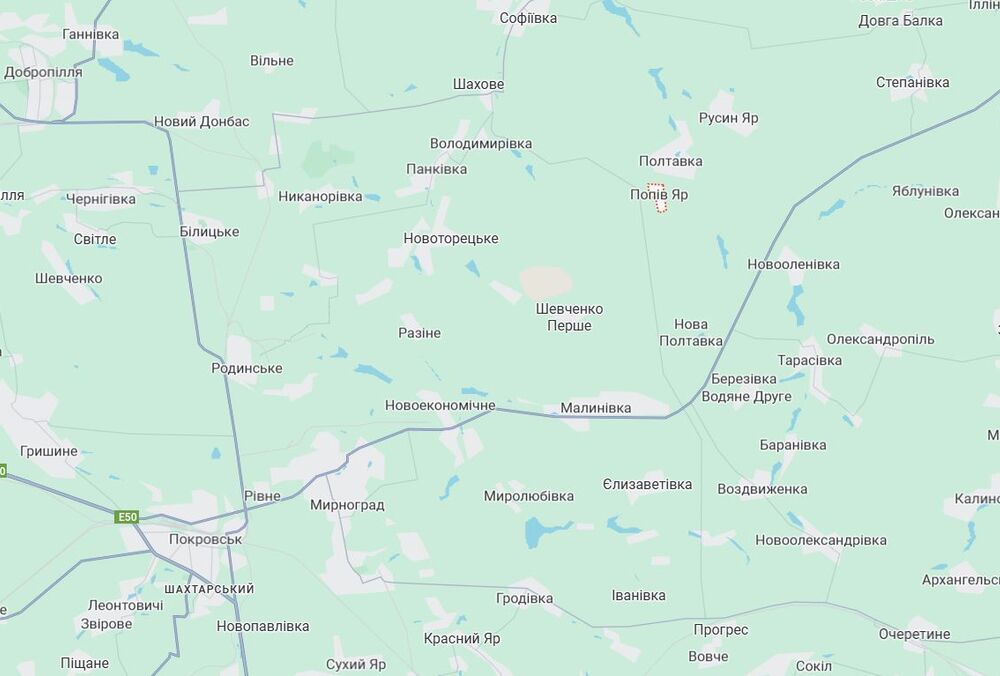 Россияне оккупировали Ивано-Дарьевку и Попов Яр в Донецкой области