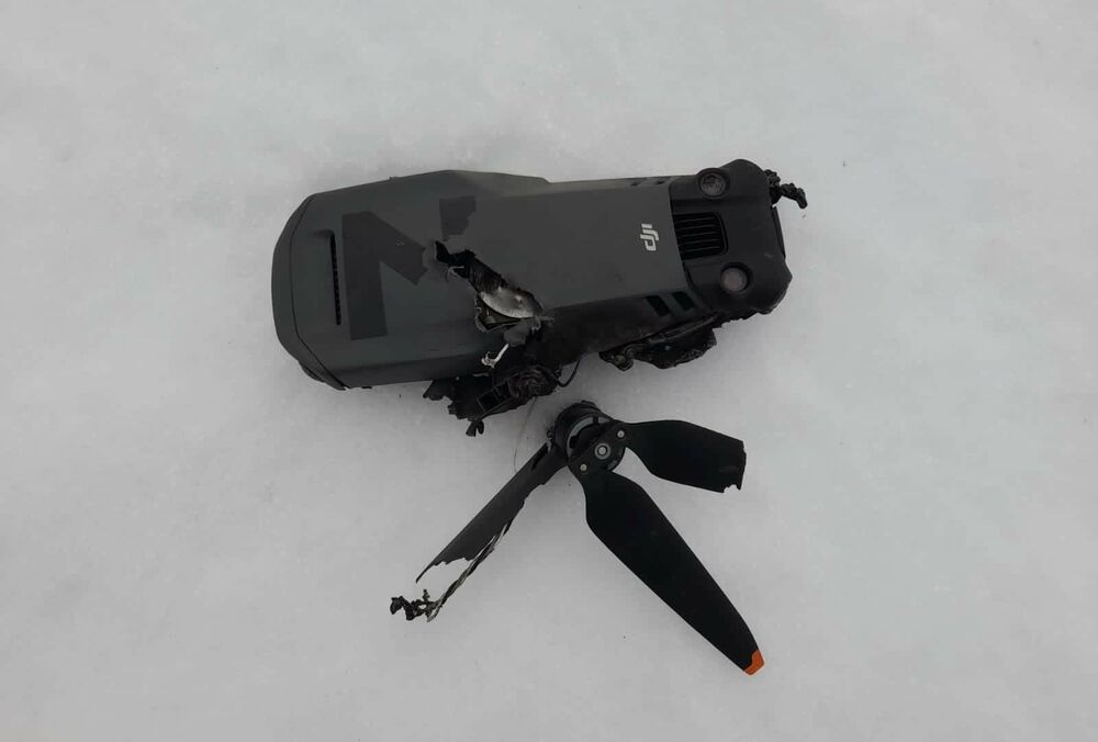 Пограничники уничтожили вражеский дрон-разведчик в Сумской области