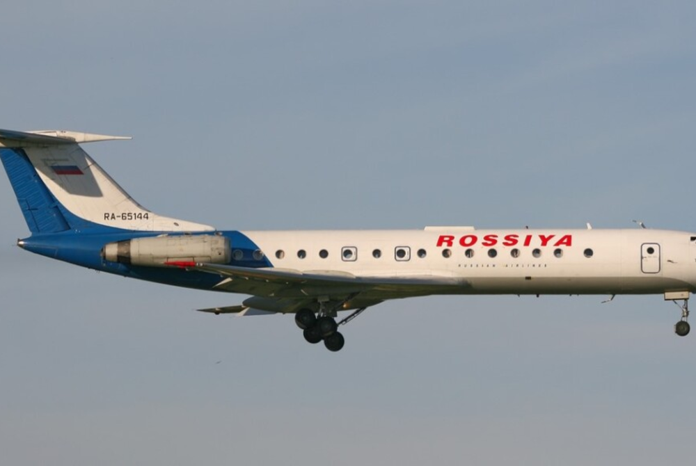 В России сожгли самолет Ту-134, - ГУР