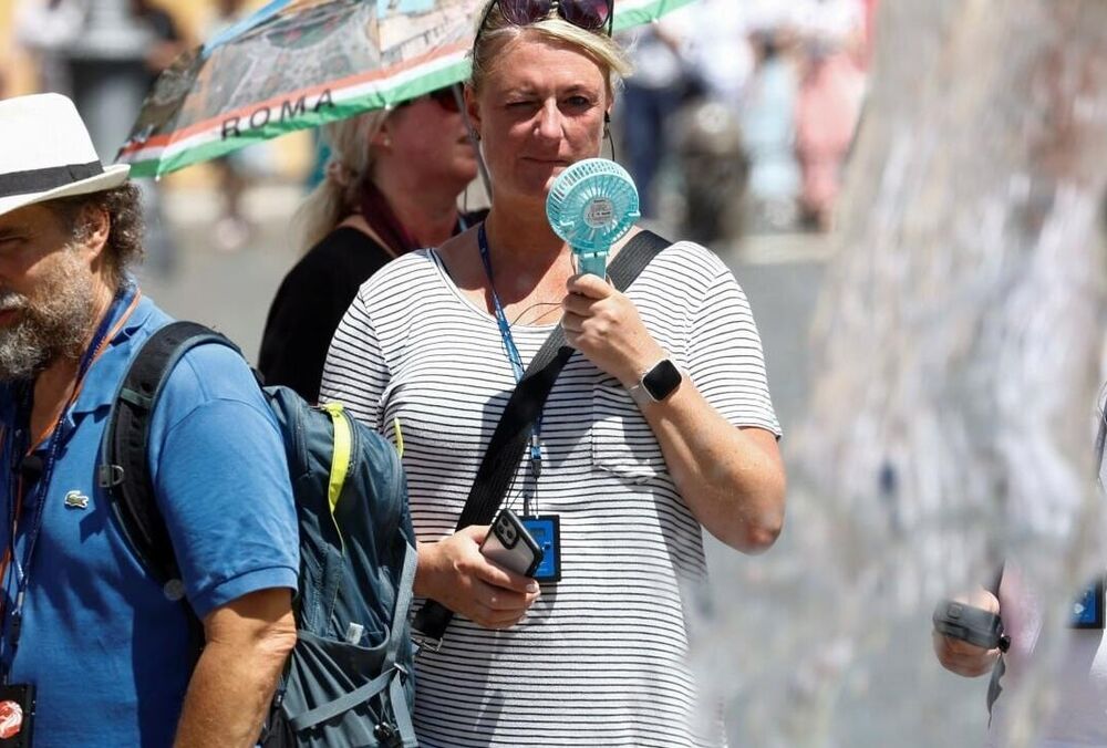 Европу накрыла волна аномальной жары