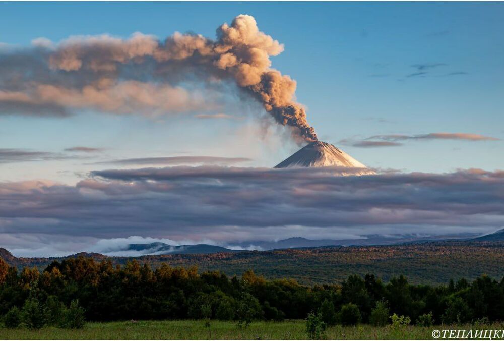 Камчатский полуостров сдвинулся на два метра после землетрясения и извержения вулкана