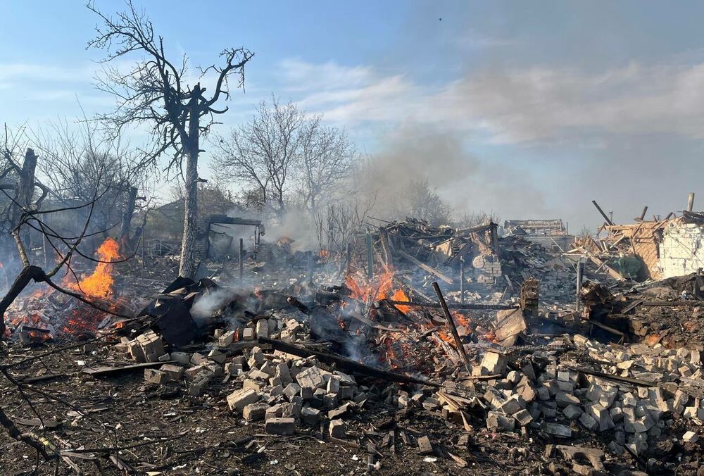 Россияне сбросили на Купянск 10 авиабомб, в том числе объемно-детонирующую авиабомбу ОДАБ-1500