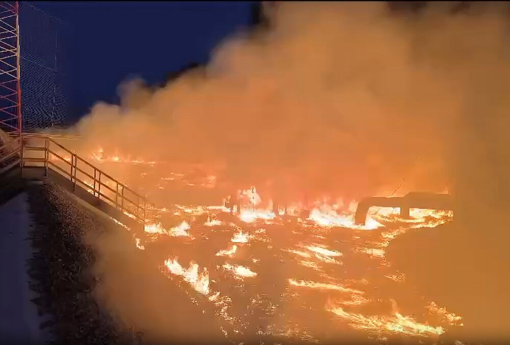 Появились спутниковые снимки последствий украинского удара по нефтебазе в Орловской области