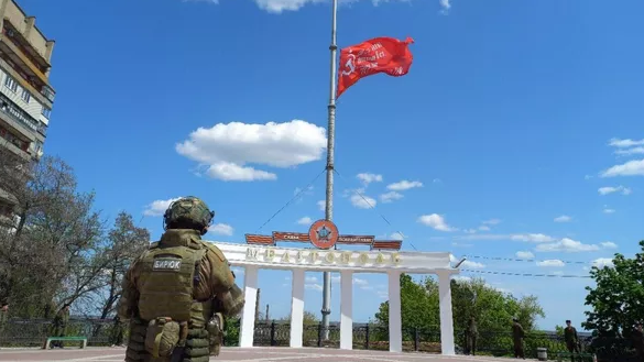 Под Мелитополем отдел полиции с участниками АТО перешел на сторону оккупантов