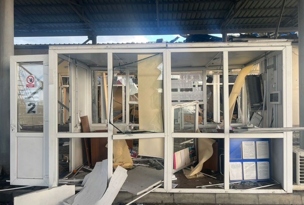 Россияне атаковали пропускной пункт ”Орловка” на границе с Румынией в Одесской области: фото