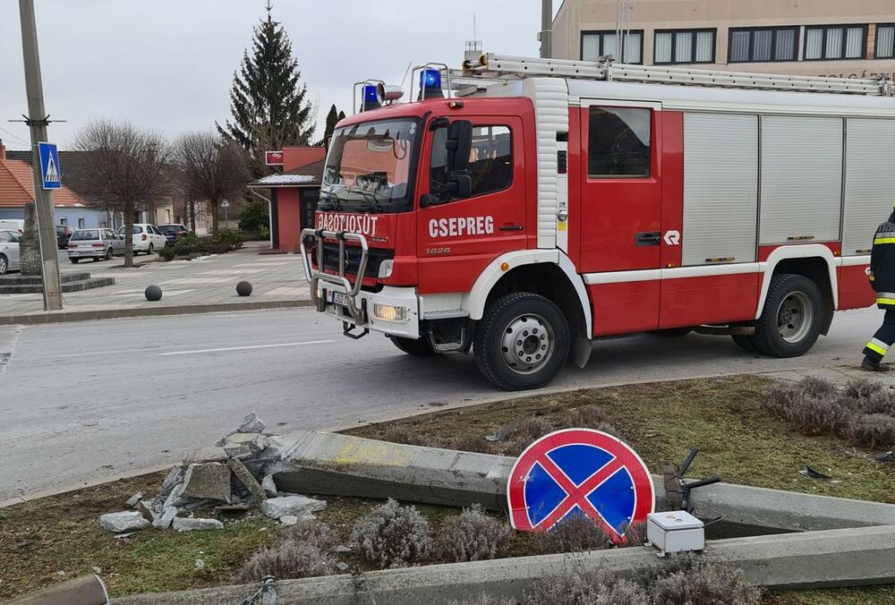 Пьяный украинец на грузовике разгромил центр венгерского города