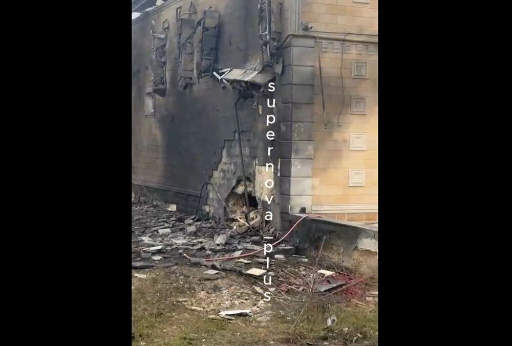 В оккупированном Крыму прилетело по дому заместителя главы Чечни: видео