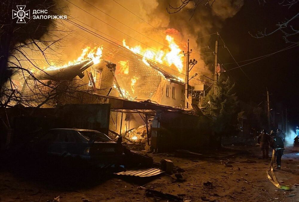 Російські військові атакували Запоріжжя