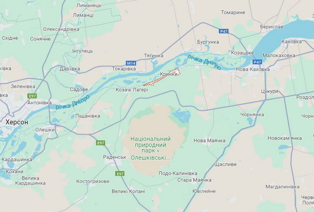 ЗСУ вийшли з Кринок? Що відбувається на лівому березі Херсонської області