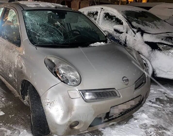 В Николаеве пьяный водитель сбил полицейскую и бросился бежать - ВИДЕО