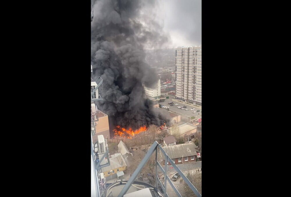 Партизаны взяли ответственность за пожар в здании ФСБ в России