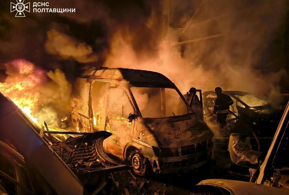 Через російський обстріл на Полтавщині постраждав об'єкт інфраструктури Через російський обстріл на Полтавщині постраждав об'єкт інфраструктури