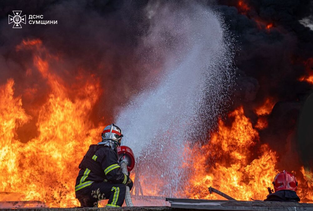 Росія завдала серію ударів по об'єктах критичної та промислової інфраструктури в Сумській області
