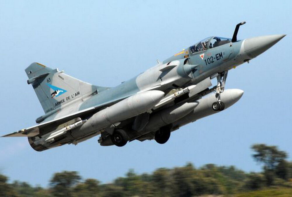 Перший французький винищувач Mirage 2000 вже в Україні