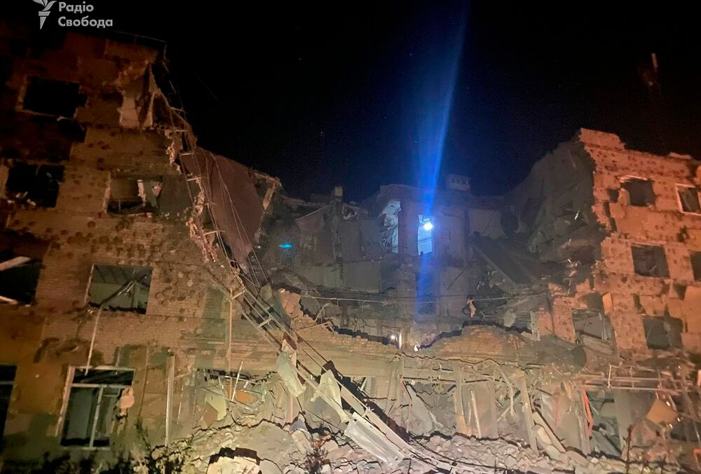 Россияне ударили по гостинице в Донецкой области