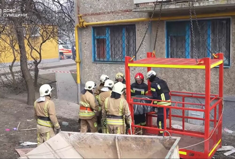 В Сумах деблокировали тело второй жертвы