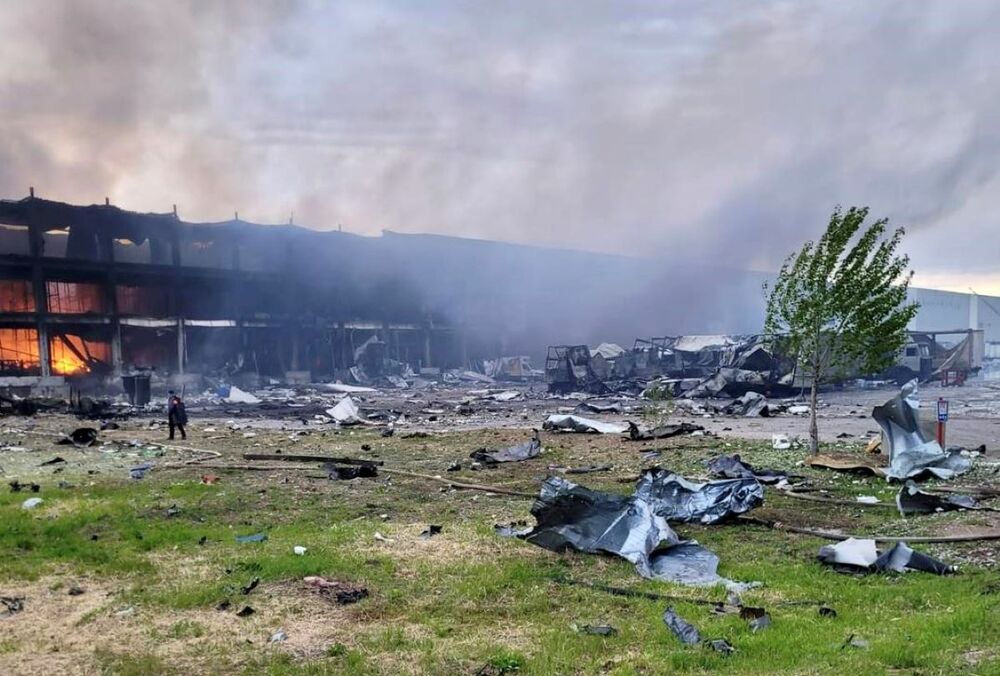 Російські ракети знищили в Одеській області склади з гуманітарною допомогою від Червоного Хреста