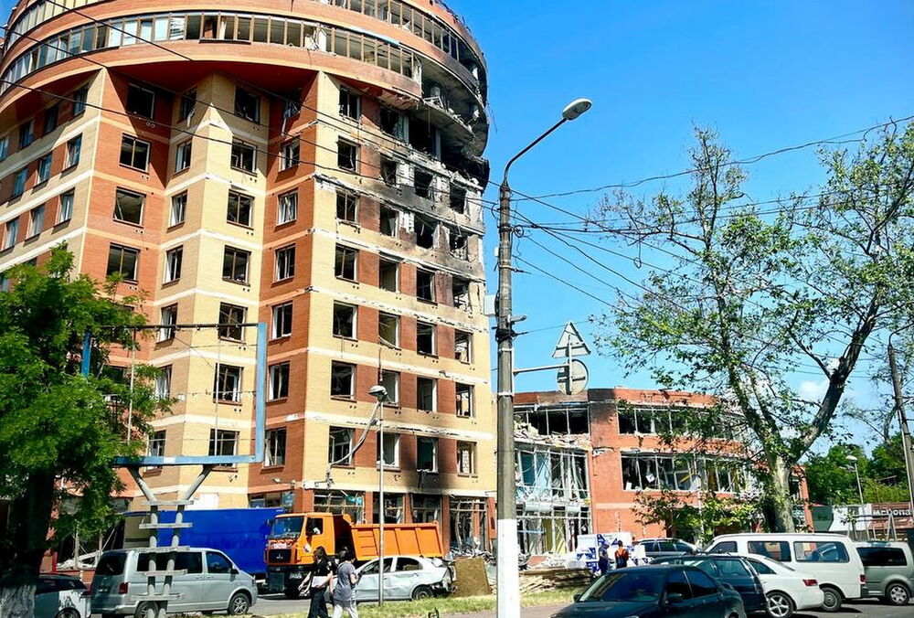 Одесса обстрел - На проспекте Шевченко повреждены 36 зданий ...