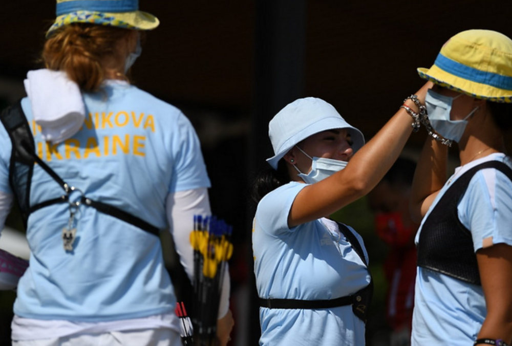 На Олімпіаді виступили перші українські спортсменки