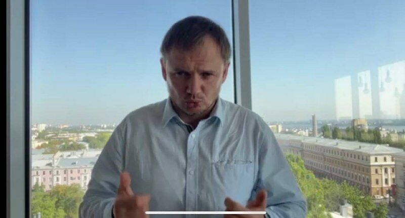 Коллаборант Стремоусов сбежал из Херсона: ролики об ”успехах” России он записывает в Воронеже