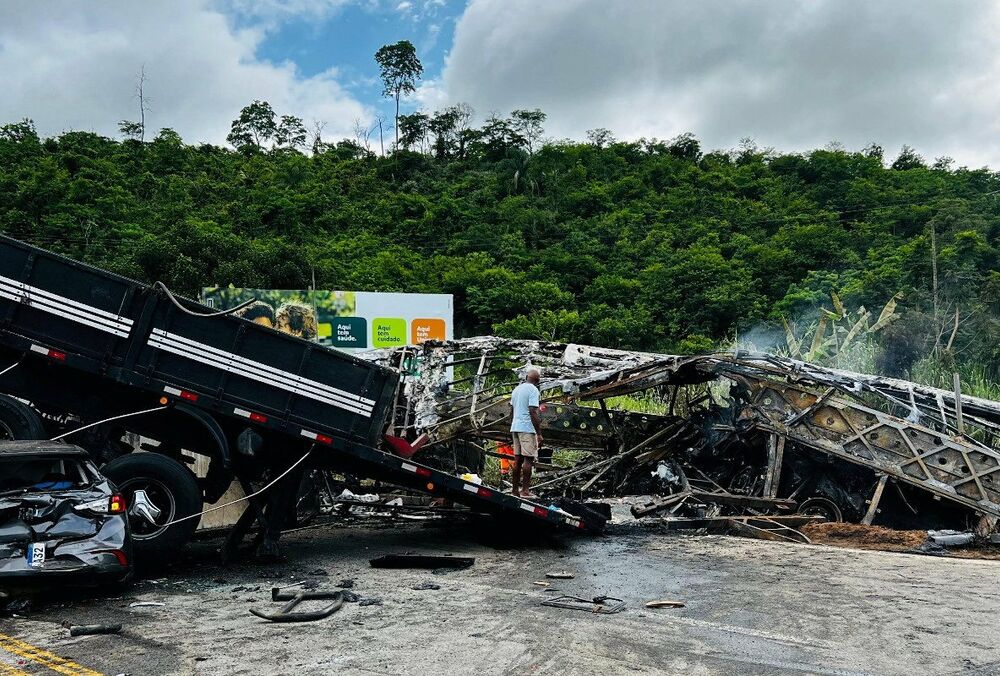 В Бразилии произошло ДТП с десятками жертв
