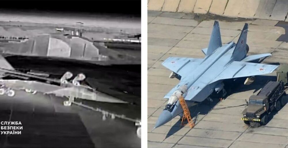 СБУ сообщает о масштабной атаке на аэродром Бельбек: поражены МиГ-31, ЗРК ”Панцирь” и РЛС