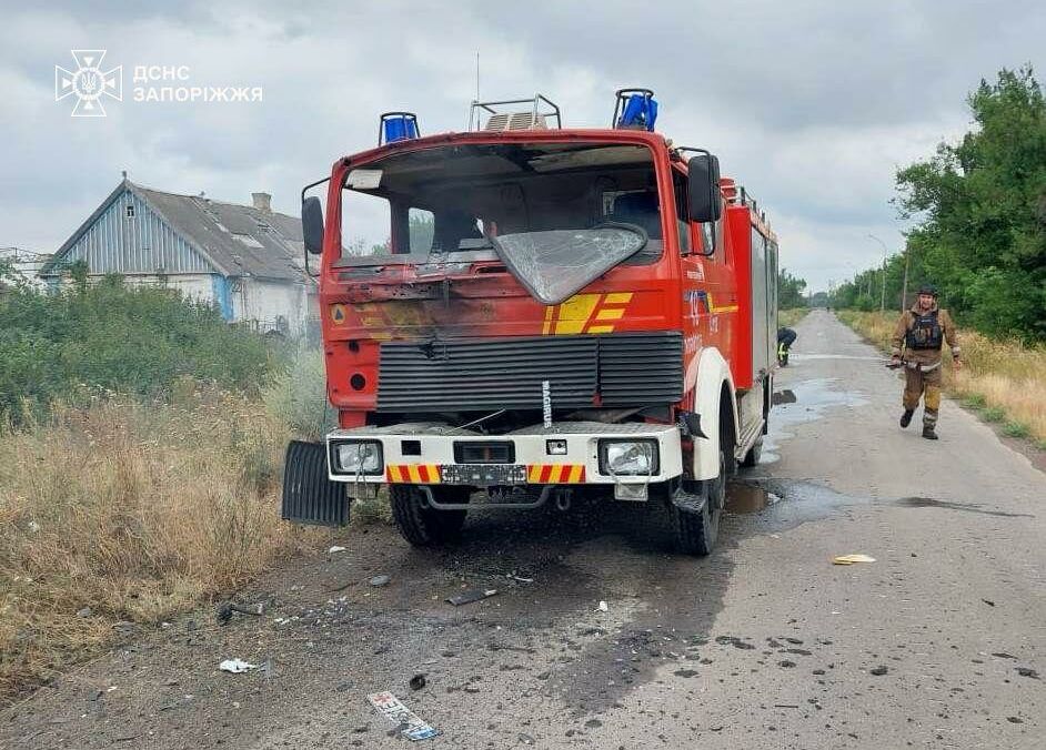 Російські військові атакували рятувальників у Гуляйполі