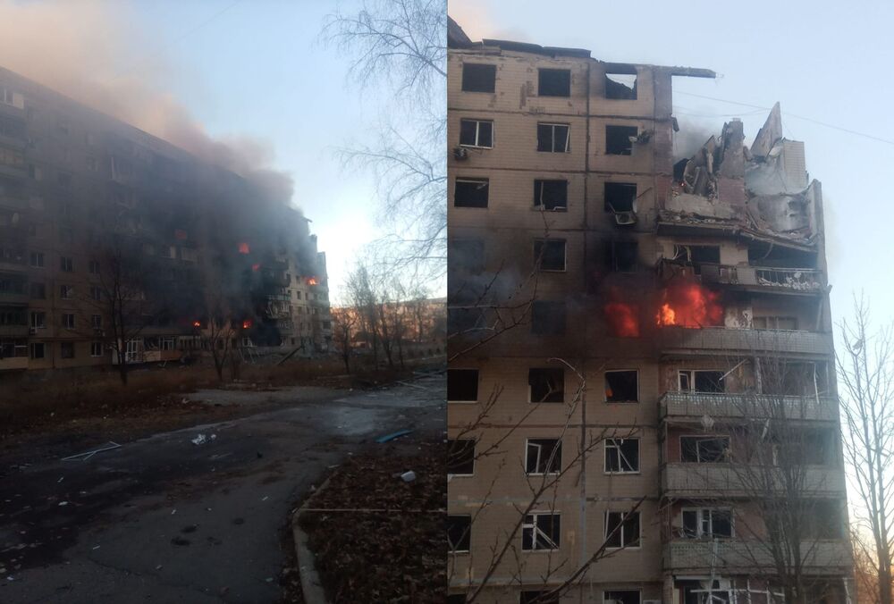 Оккупанты из Градов обстреляли Авдеевку