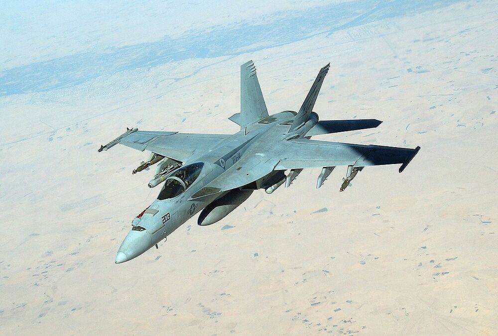 У Фінляндії розбився винищувач F-18 Hornet У Фінляндії розбився винищувач F-18 Hornet
