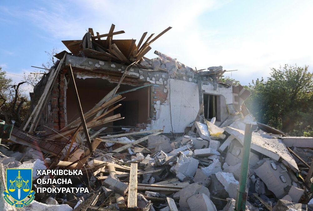 Российские военные ударили по селу под Харьковом