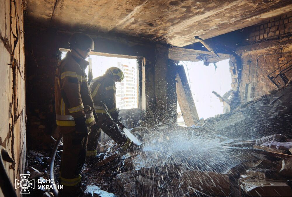 Зеленський у Римі розповів про нічну масовану атаку на Київ
