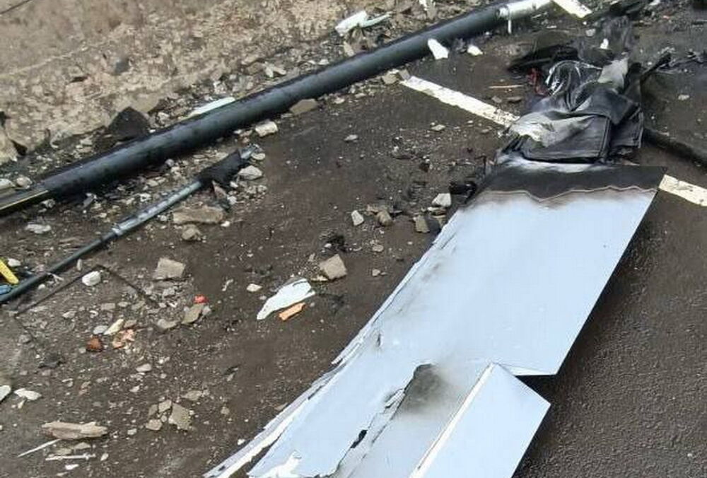 Дроны атаковали асфальто-бетонный завод в оккупированном Луганске