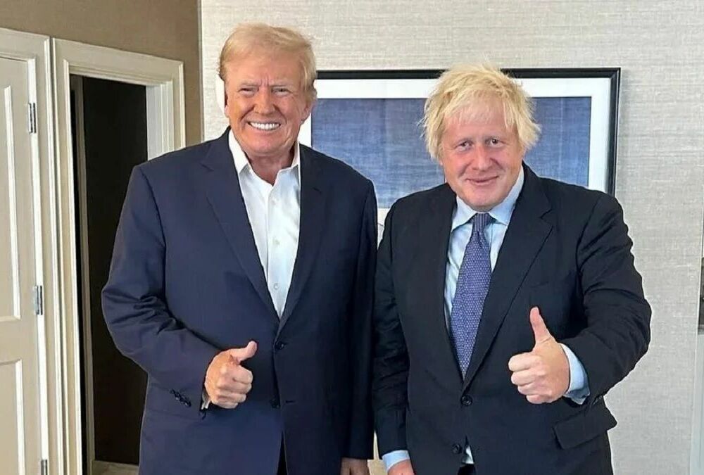 Борис Джонсон и Дональд Трамп обсудили Украину