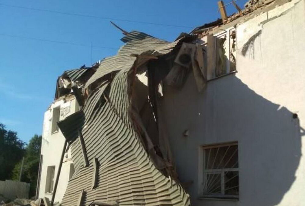 У Львові внаслідок атаки дронів пошкоджено будівлю НДІ