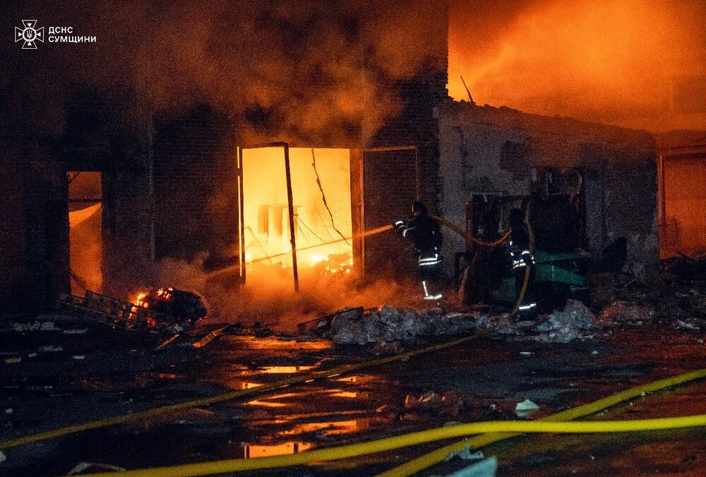 Росіяни атакували цивільну інфраструктуру в Сумах