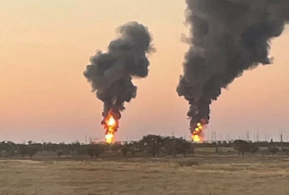 На нефтебазе в Ростовской области раздался второй взрыв