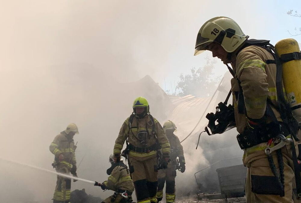 Пожежа у Києві сталася на території експертно-криміналістичного центру МВС